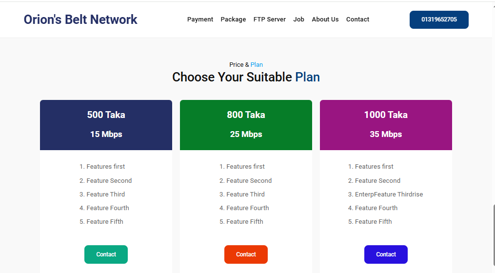 ISP User management